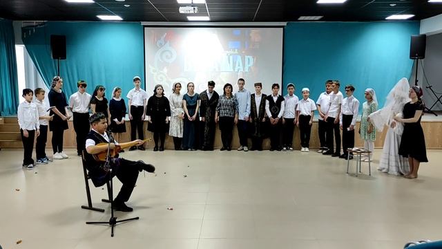 7 В класс МБОУ "ПРИВОЛЖСКАЯ СОШ №1" Казахский обряд БЕТАШАР смотреть онлайн