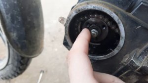 ЗАМЕНА ЦЕПИ ГРМ НА МОПЕДЕ АЛЬФА