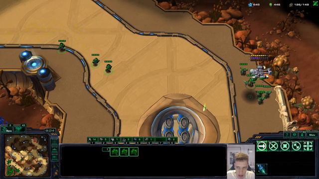 Man With Big Brain Builds Terran Units | Getting Grandmaster With Terran