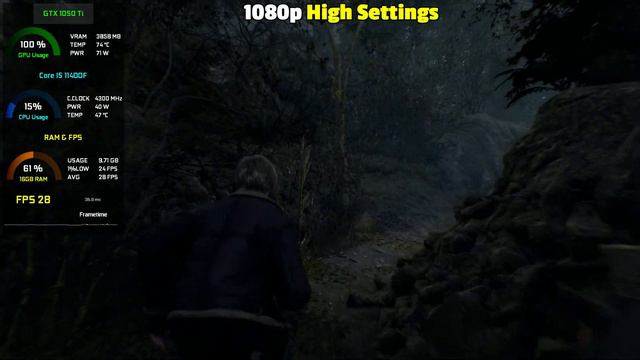 Resident Evil 4 Remake Demo : GTX 1050Ti + I5 11400F - 1080p All Settings + FSR смотреть онлайн
