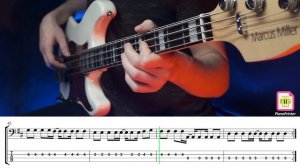 Кино - Красно-желтые дни Bass Cover | Табы & Ноты