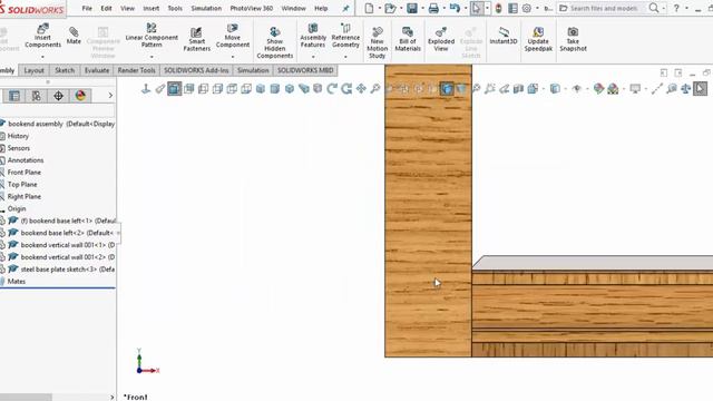 Designing Bookends - SolidWorks Part 10 смотреть онлайн