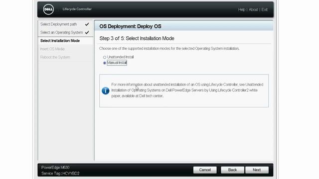 Install Windows 2016 in UEFI Mode Using LifeCycle Controller смотреть онлайн