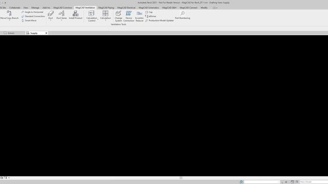 MagiCAD for Revit - Extended Flow Analysis ( Working Diagram ) смотреть онлайн