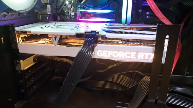 GALAX 지포스 RTX 4060 Ti EX WHITE OC D6 8GB 그래픽카드에서 RGB 효과주기 смотреть онлайн
