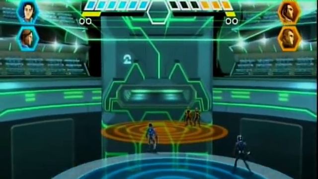 Wii Tron Evolution Battle Grids - Hyperball | Nexus | 2 on 2 смотреть онлайн