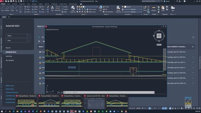 What's New in AutoCAD 2023 - Floating Windows Update смотреть онлайн