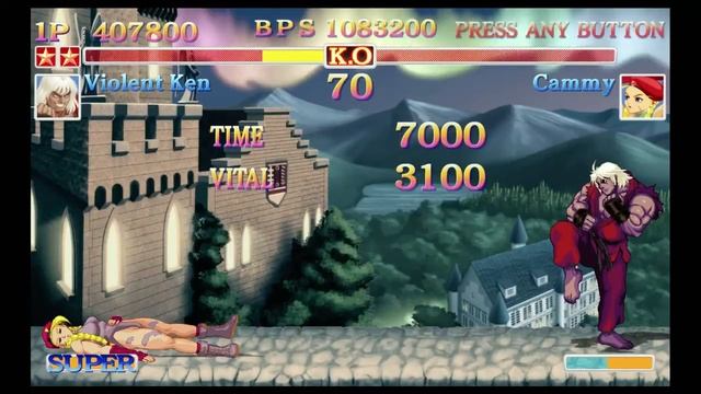 Ultra Street Fighter 2: The Final Challengers Violent Ken Play Through | Nintendo Switch смотреть онлайн