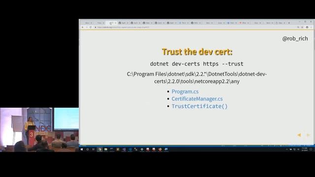 HTTPS in ASP.NET Core 2 in Docker Linux Containers Deep Dive - Rob Richardson смотреть онлайн
