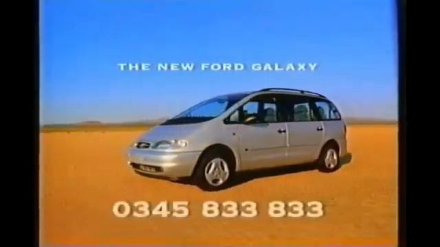 1995 Ford Galaxy Commercial 02 (UK) смотреть онлайн