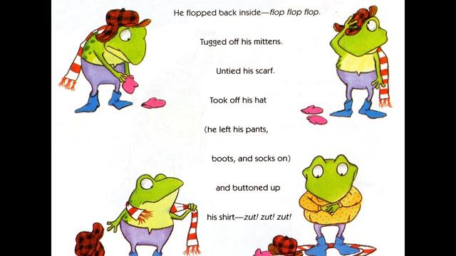 FROGGY GETS DRESSED by Jonathan London. Is it too much work to go outside to play in the snow? смотреть онлайн
