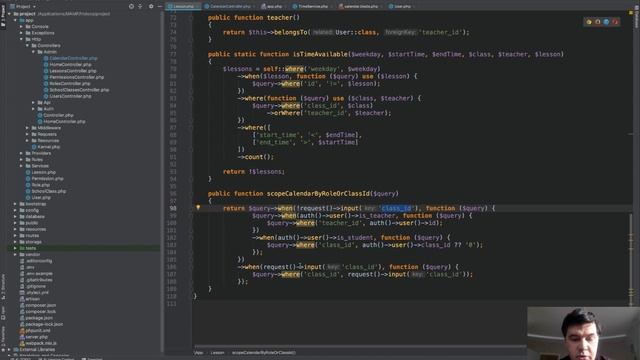 Laravel School Timetable Demo with Eloquent/Services Tips смотреть онлайн