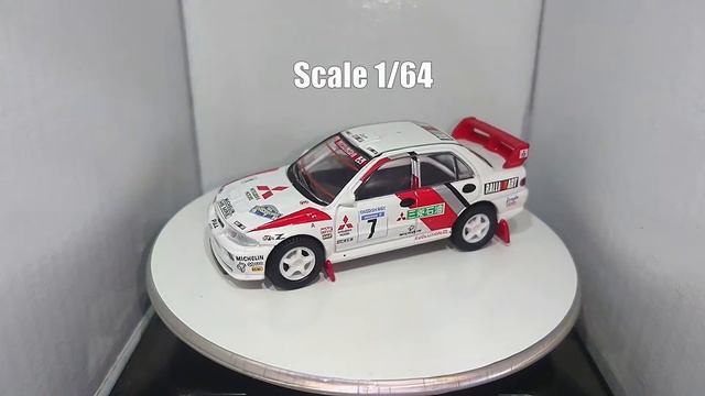 1996 WRC Swedish Rally MITSUBISHI LANCER Evolution III CE9A diecast смотреть онлайн