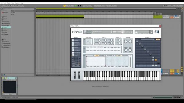 native instruments fm8 percussion sound
