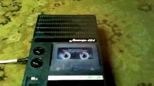 Legenda 404.USSR Portable Cassette Recorder смотреть онлайн
