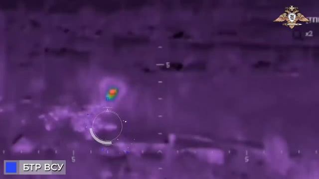 Оператор противотанкового комплекса подразделения специального назначения поразил движущийся БТР смотреть онлайн