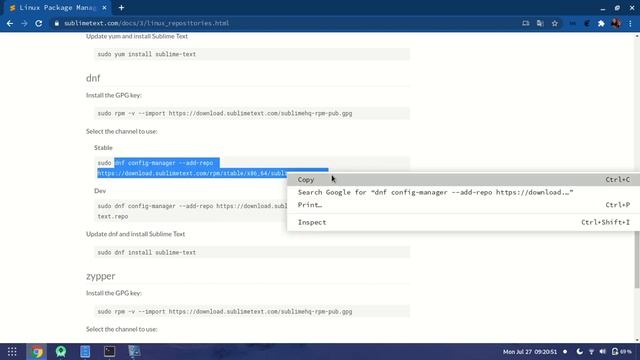 Fedora - CentOs | Cómo instalar Sublime Text en Linux смотреть онлайн