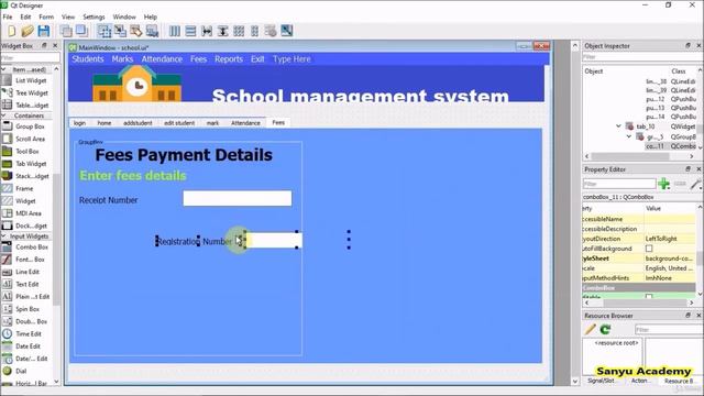 16. Build Complete School Management Software | Python PyQt5 SQL смотреть онлайн