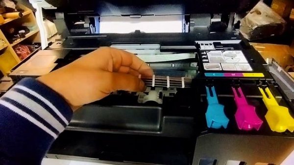 Canon g2420 как работать что бы не было воздуха и головки служили вечность.