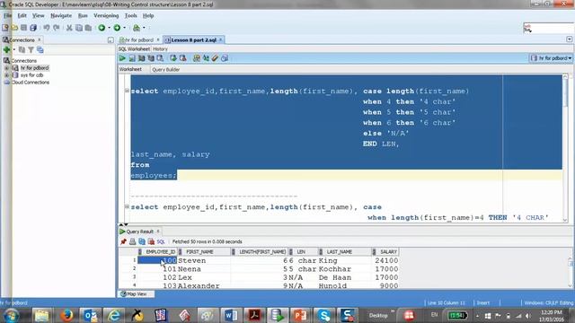 16/125 Oracle PLSQL: Case Statement VS Case Expression смотреть онлайн