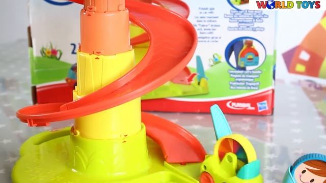 Hasbro - Playskool - Pop-Up Rollin' Ramp / Веселый Гараж - B1649 смотреть онлайн