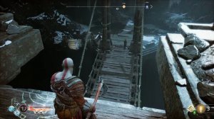 God of War 4 (2018) . Серия 14 . Вершина горы .