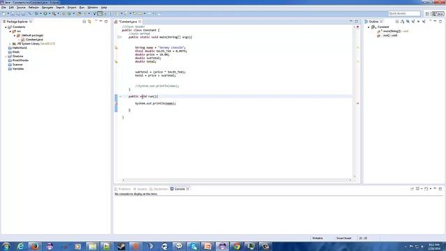 Java Beginner Programming Tutorial - 10 - Programming Style and Indentation смотреть онлайн