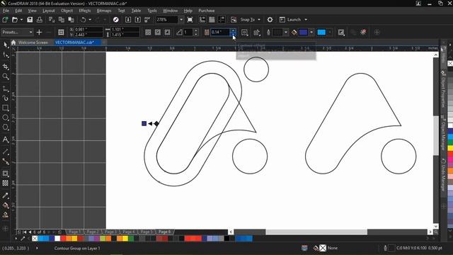 Logo Design Tutorial with CorelDRAW 2018 Graphic Suite смотреть онлайн