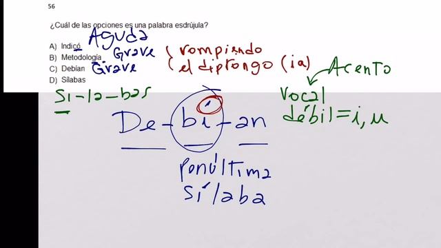 Exani-II Estructura de la lengua смотреть онлайн