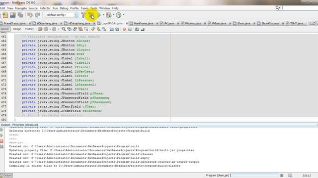Lỗi build jar netbean 8.0 смотреть онлайн