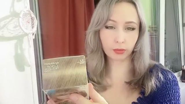 #СерыйБлонд #Тонирование волос в серый цвет #Garnier #Luminance L12 осветление. смотреть онлайн