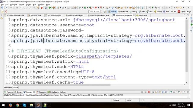 CRUD with Spring Data JPA and Spring MVC in Spring Boot смотреть онлайн