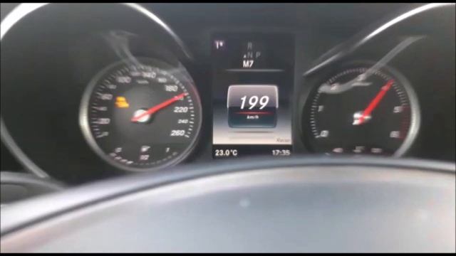2017 Mercedes Benz C 220d S205 Stage 1 230 HP Acceleration automatic смотреть онлайн