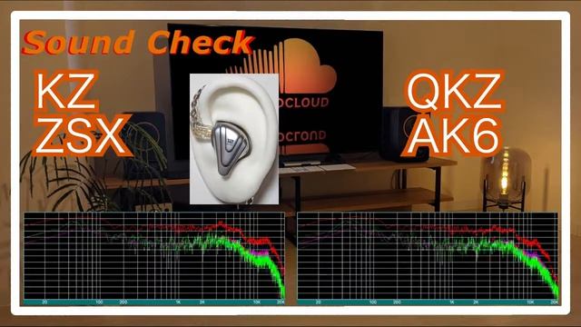 KZ ZSX vs QKZ AK6 [ IEMs Chinese In-Ear headphones Sound Comparison 中華イヤホン音比較] смотреть онлайн