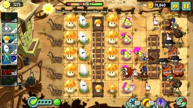 PvZ 2 Reflourished: Epic Quest - Mission Imp-possible! - Imp Pear смотреть онлайн