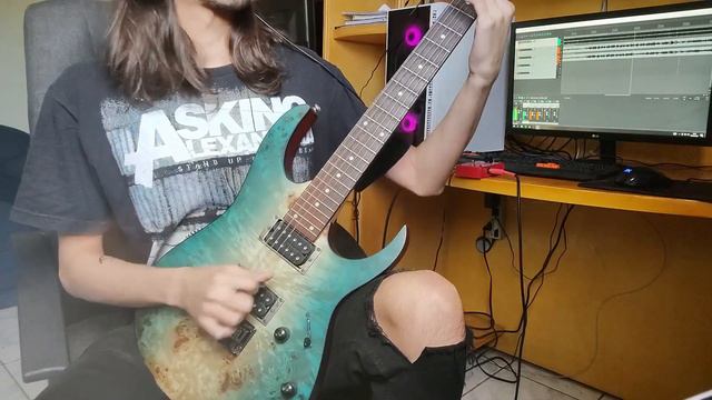 Asking Alexandria - Moving On ( Guitar cover ) смотреть онлайн