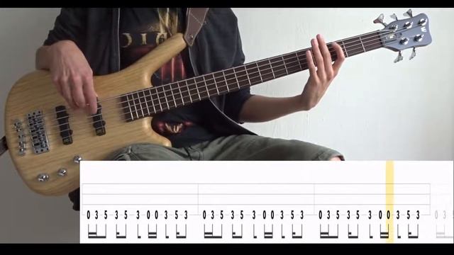 .3 (Porcupine Tree) - (BASS ONLY) Bass Cover (With Tabs) смотреть онлайн