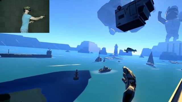 DESTROY EVERYTHING | VRobot (HTC Vive Virtual Reality) смотреть онлайн