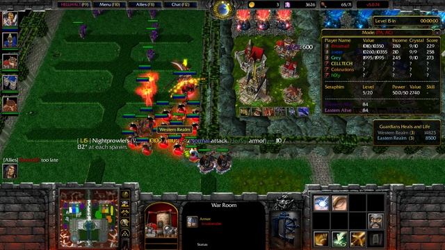 Warcraft 3 Classic HellHalt TD Competitive #84 смотреть онлайн