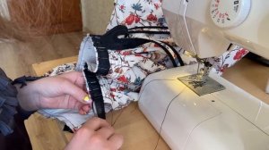 Традиционные ремёсла. Пошив подгрудного сарафана. Занятие 20. Продолжение обработки верха кос. бейк