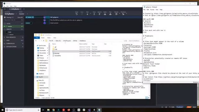 Collaboration and Unity Basics Part 2 - 3/3 (Unity with GitHub and the .gitignore file) смотреть онлайн