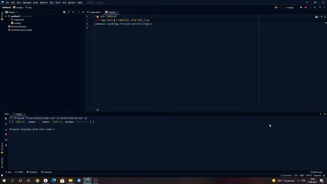 JavaScript. Регулярные выражения: что такое квантификаторы? смотреть онлайн