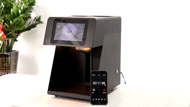 Colorsun New arrival coffee printer CSC5 edible printer смотреть онлайн