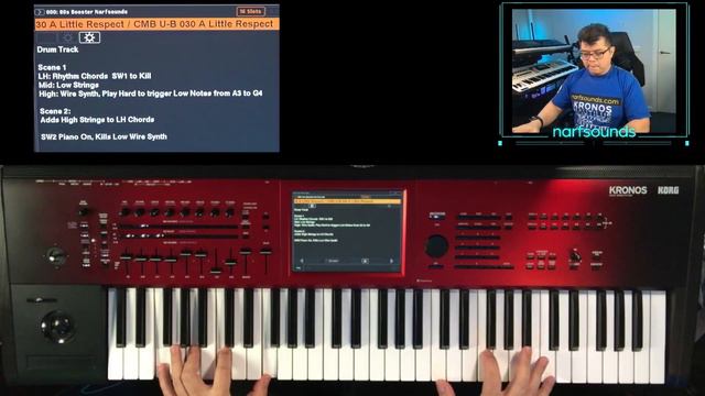 A Little Respect Erasure Korg Kronos 80s Booster Pack v2 Keyboard Synth Cover Sounds смотреть онлайн