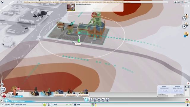Zzar Plays Sim City #2 - Speed building mining town смотреть онлайн
