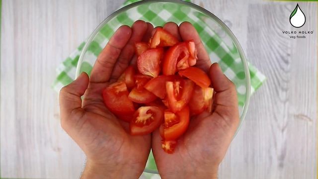 Греческий салат - веганский рецепт | VolkoMolko смотреть онлайн