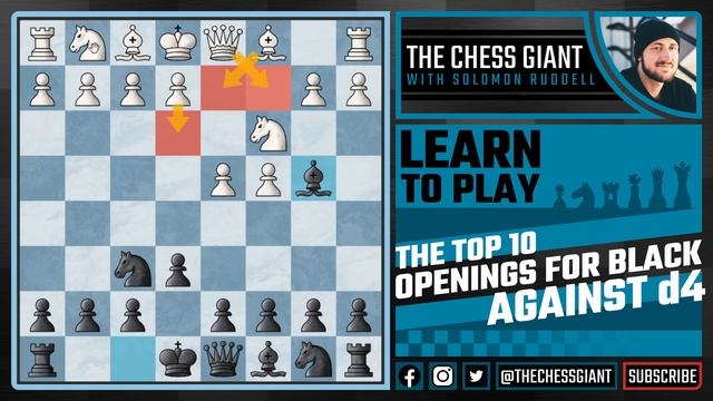 Top 10 Chess Openings for Black Against d4! смотреть онлайн