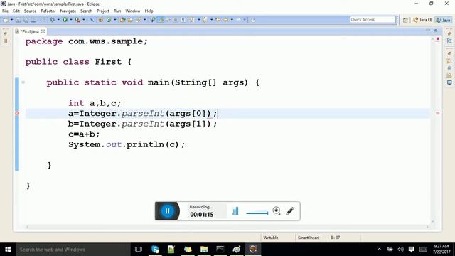 How To Pass Command Line Arguments In Java смотреть онлайн