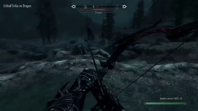 The Elder Scrolls V Skyrim: DRAGON BATTLE+RARE DRAGON SOUL GLITCH: WHY U NO GIVE SOUL? смотреть онлайн