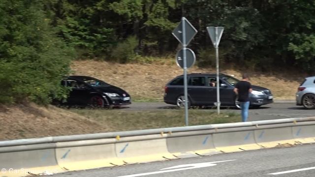 Cars Leaving Nürburgring Tankstelle - SVJ, BMW M, GT4, R5 Turbo, Skyline, Pista, C63BS, GTR, Police